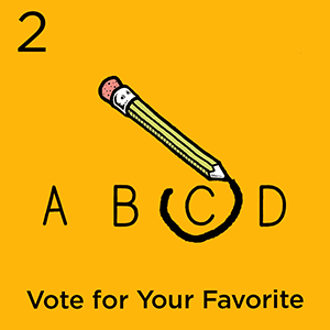 Step 2: Vote for Your Favorite