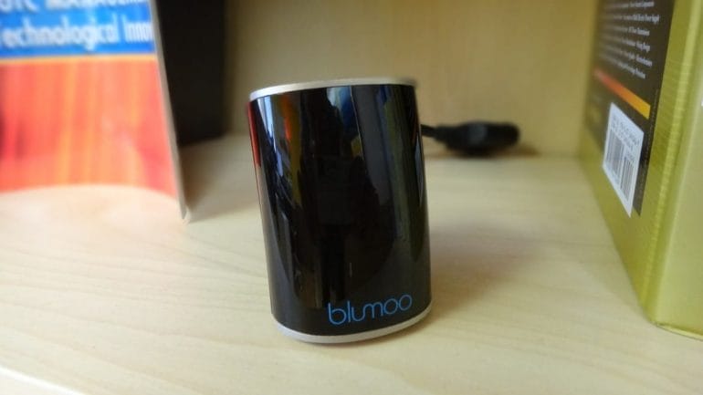 Flyover Innovation Inc.'s remote-replacing device, Blumoo, will soon be available nationally in retail stores. (Dan Calderon | Flatland)
