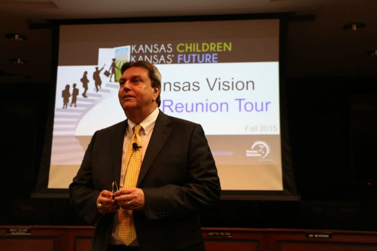 Kansas Education Commissioner Randy Watson