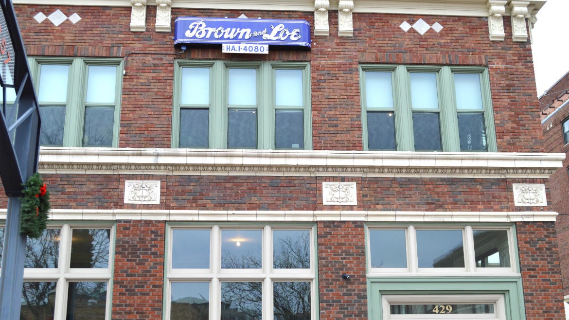 Brown & Loe is open.