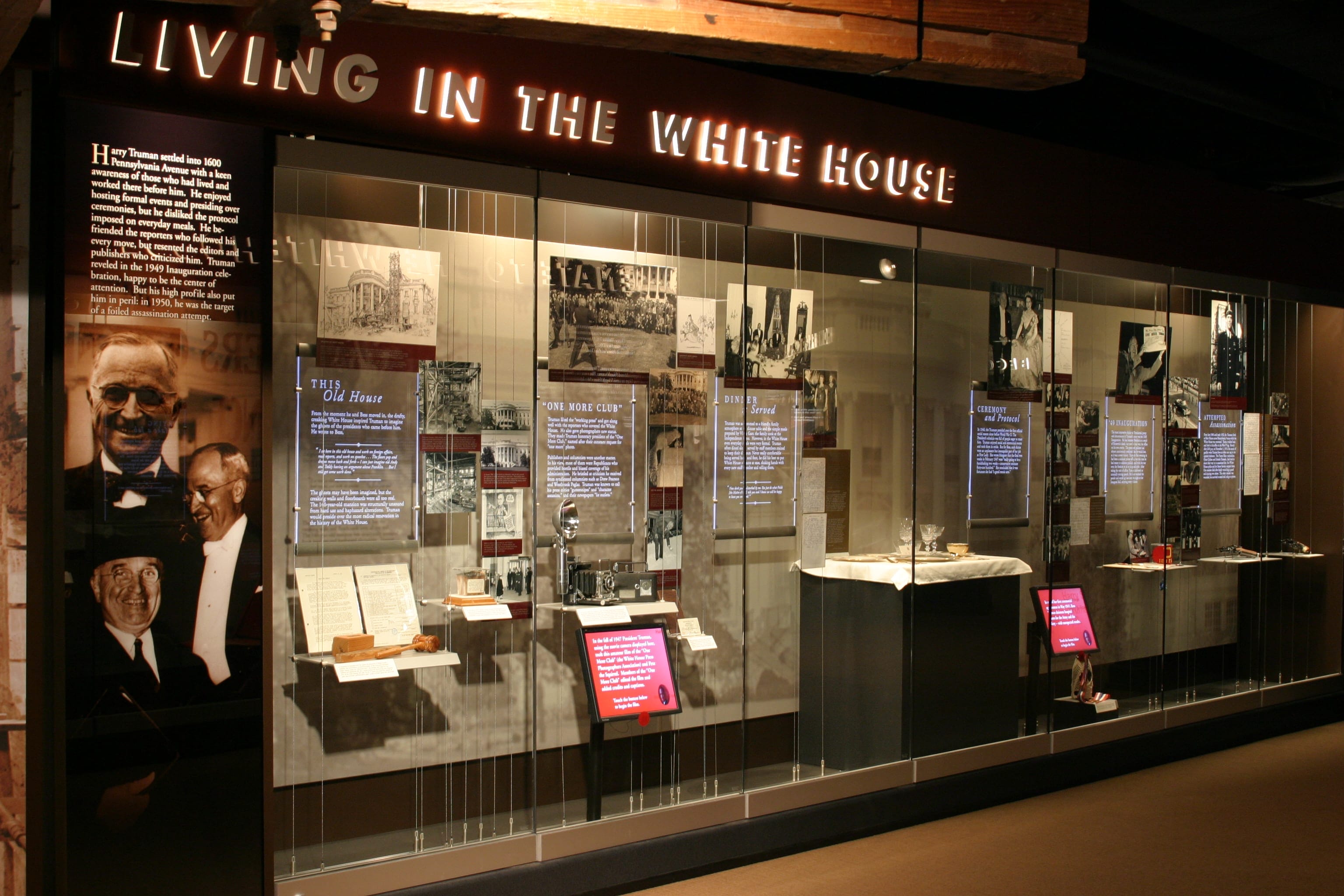 Eisterhold Associates Inc. also created the Presidential Years display at the Truman Library and Museum. (Photo: Bruce Mathews | Courtesy of the Harry S. Truman Library and Museum)