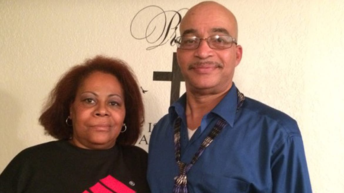 Former Wyandotte County residents Yolanda and Carl McKinney, who now live in Overland Park, say they're surprised by Johnson County's lax attitudes toward alcohol. (Photo: Alex Smith | Heartland Health Monitor)