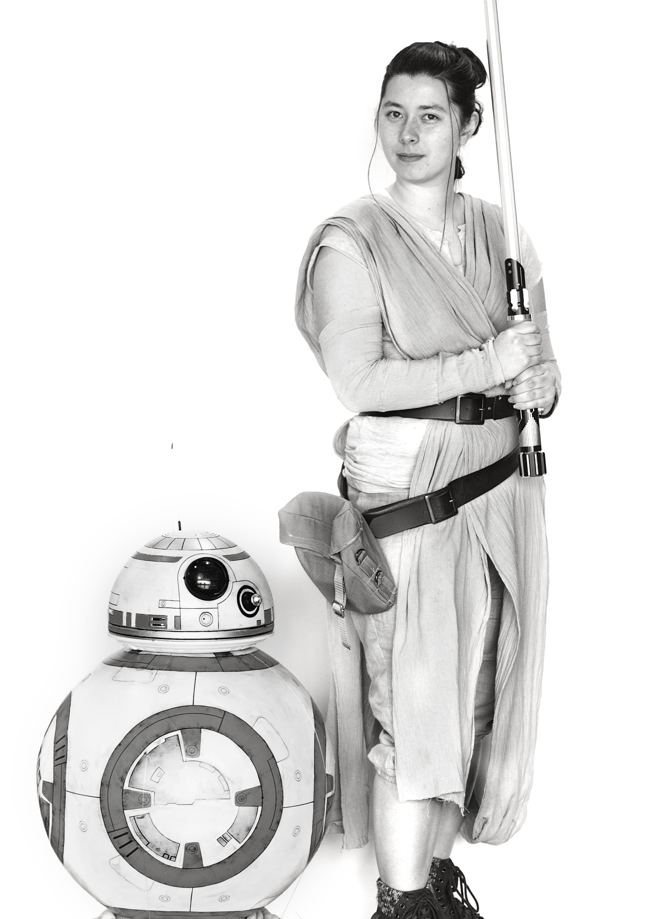 Madelyn Anderson Rey & BB8
