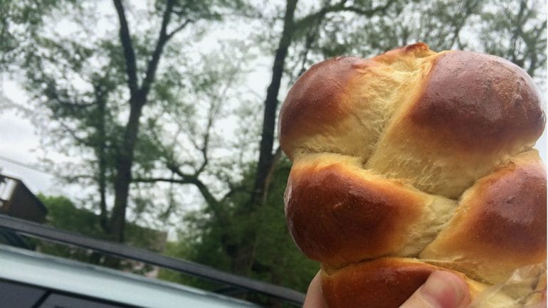 A loaf of Challah