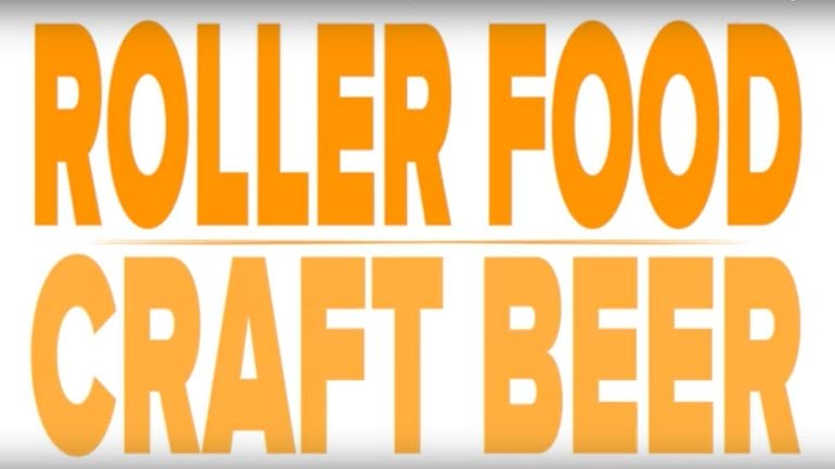 Roller Food and Craft Beer label
