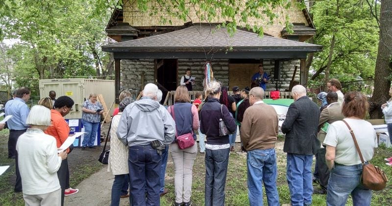 dedication of the fifth house in May