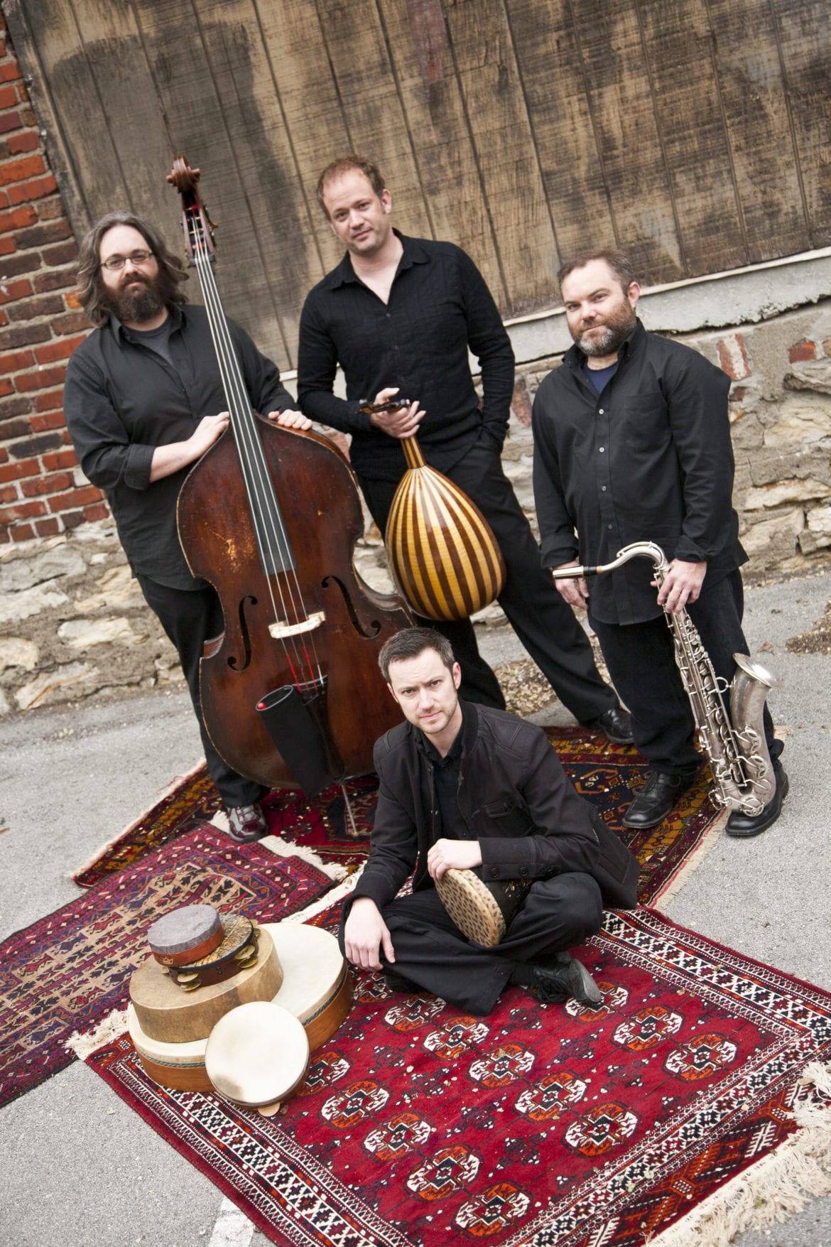 A four-man classical band.