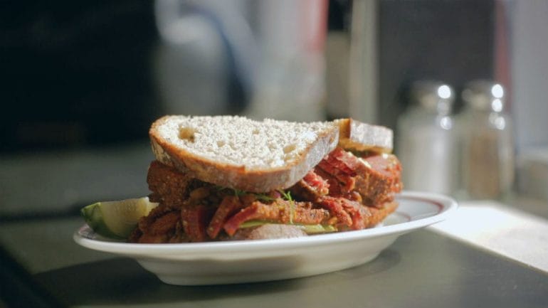 pastrami sandwich