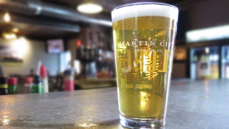 Martin City Brewing Company's Pants Off Dance Off