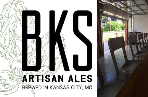 BKS Artisan Ales logo and taproom