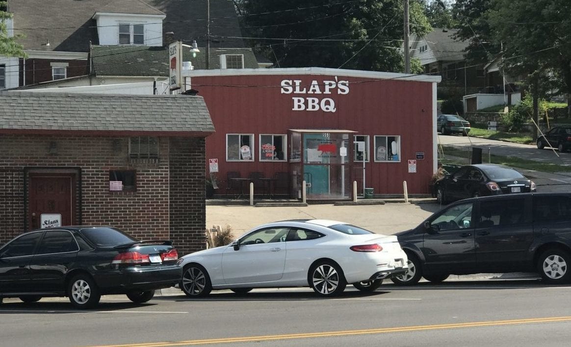 Slap's BBq building.