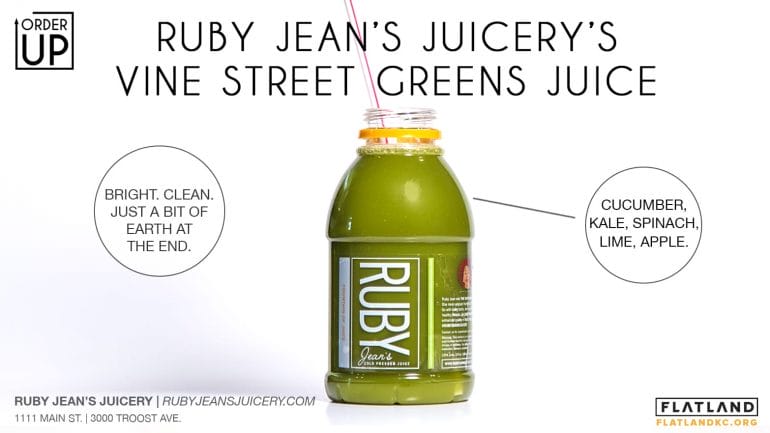 Ruby Jean's Juicery Vine Street Greens Juice