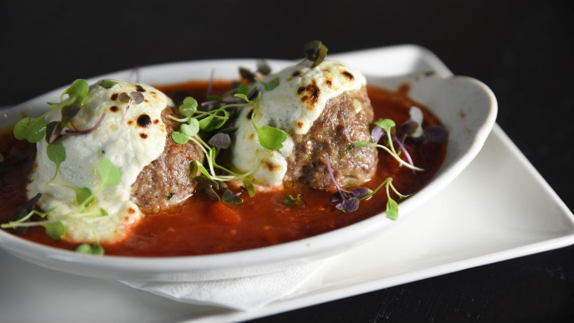 Tavernonna’s Nonna’s Brisket Meatballs