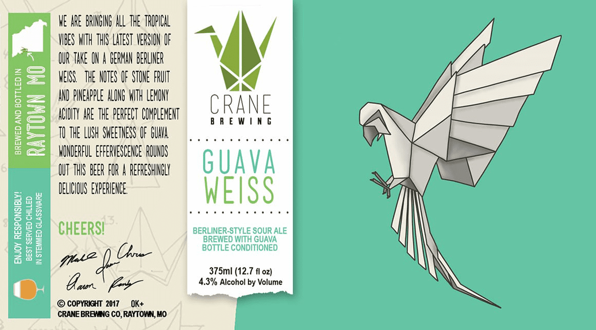 Crane Brewing's Guava Weiss
