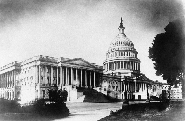 US Capitol Building circa 1930