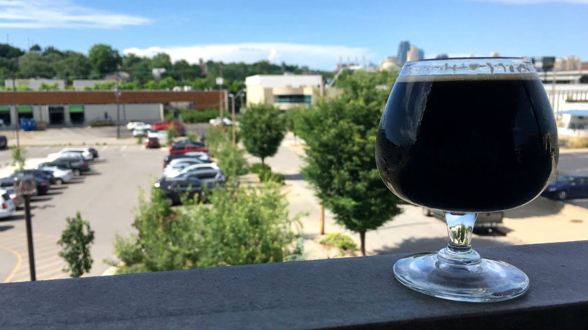 Boulevard Tours & Rec Center has a test whiskey barrel-aged stout with coffee