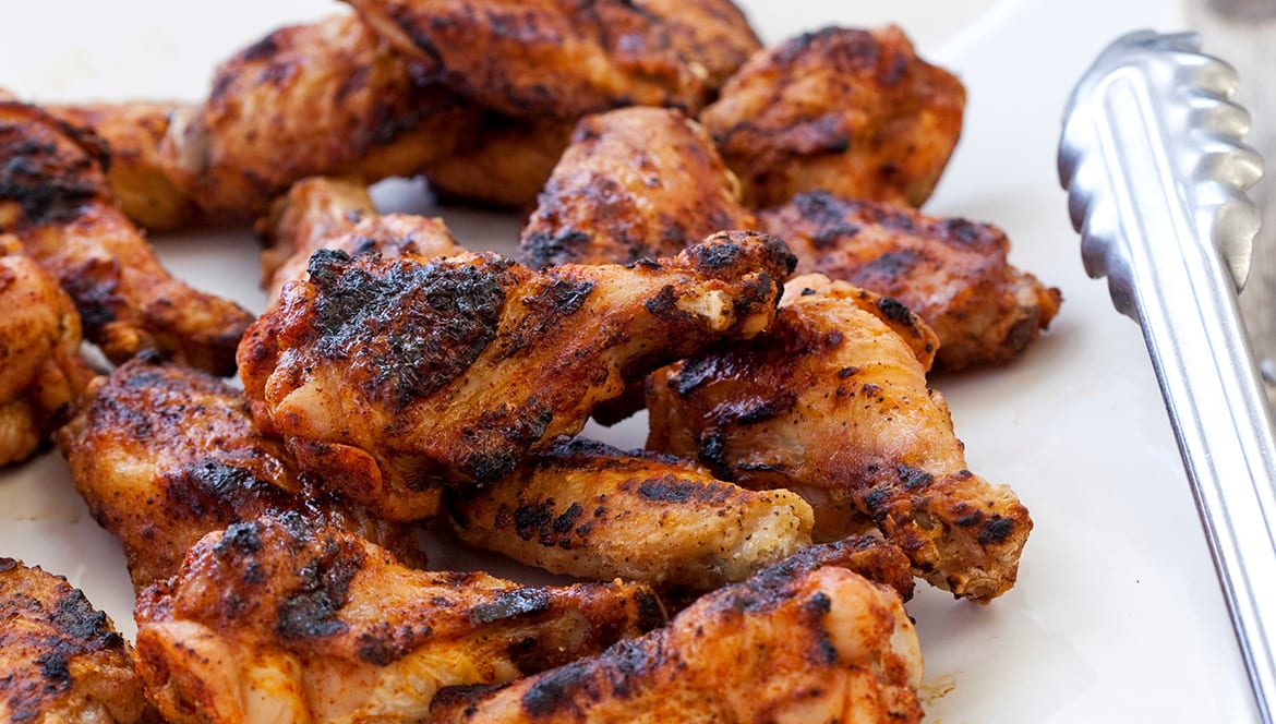 grilled chicken wings