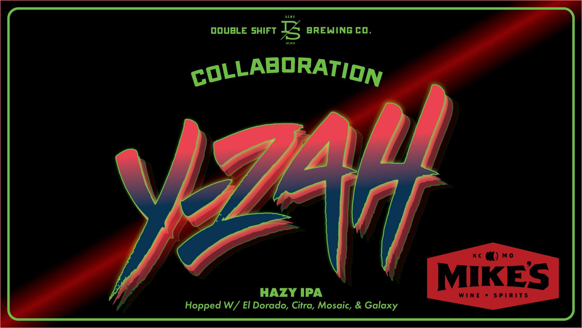 Y-Zah is a new collaboration IPA