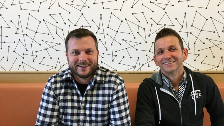 Co-founders Nathan Ryerson and Brent Anderson have been working on Friction Beer Co. for the past two years.