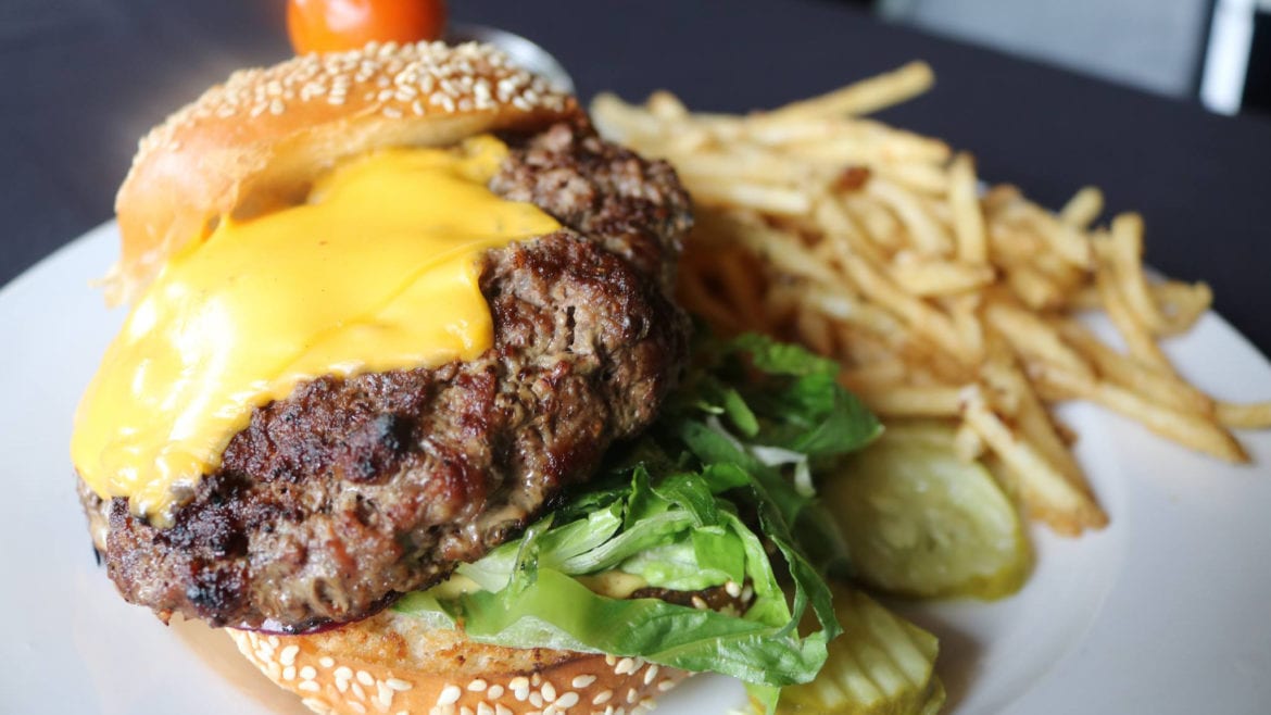 Summit Grill serves American classics like a cheeseburger