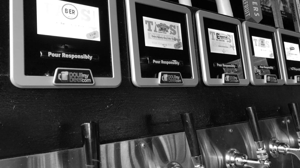 Taps on Main has 40, self-serve, pour-by-the-ounce, beer taps.