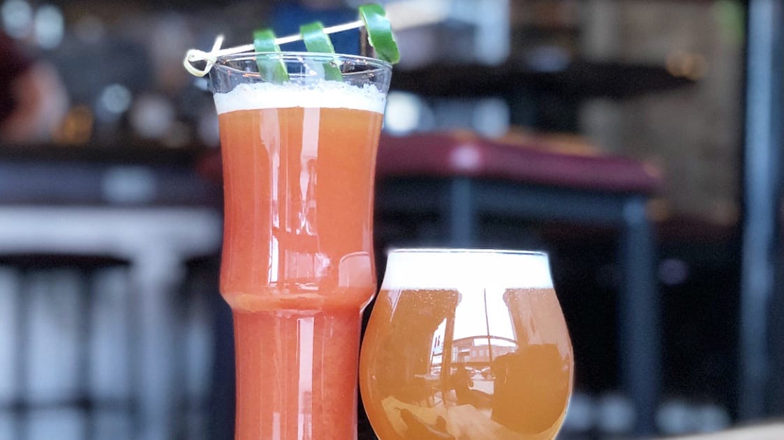 Get some heat with Prairie Fire Saison or a 