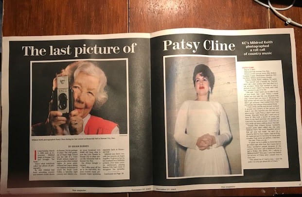 Pictures of Mildred Keith and Patsy Cline