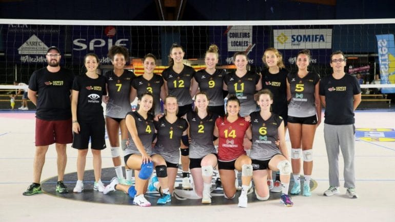 Geneve Volley team in Switzerland.
