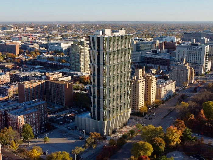 Mac Properties high-rise in St. Louis.