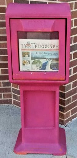 Readers can find the Martin City Telegraph in many locations in and around south Kansas City.