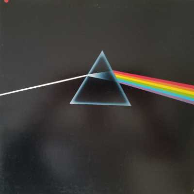The cover of Pink Floyd's "Dark Side of the Moon."