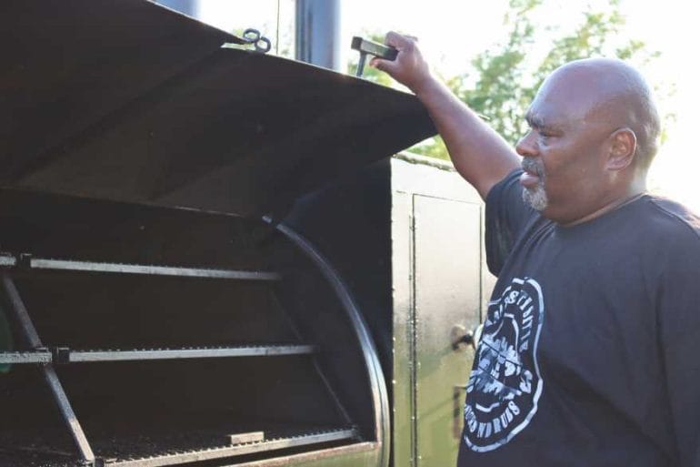 Mike Powell is happy to finally have the space he needs to run his barbeque and dry rub business from his property in Odessa.