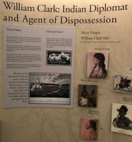 Displays at the Fort Osage National Historic Landmark near Sibley in northeastern Jackson County are candid about explorer William Clark’s actions at the fort on the early 1800s and their effect on the Osage Indian nation.