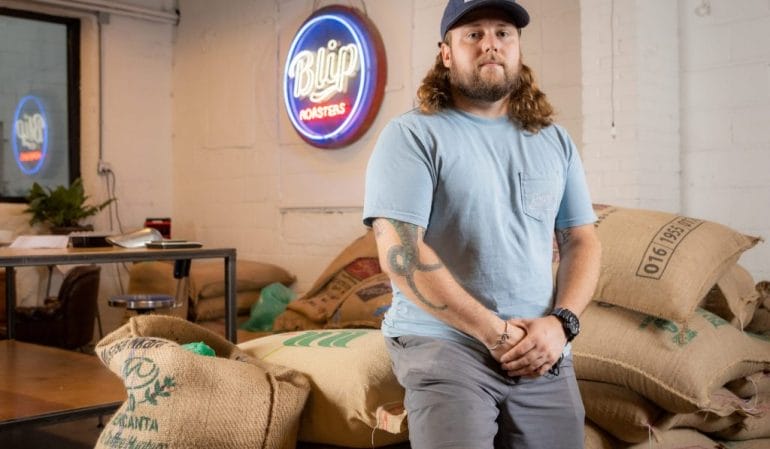 Ian Davis is the owner of Blip, a coffee shop in Kansas City’s West Bottoms. Blip received a grant from the Restaurant Revitalization Fund that helped with reopening and hiring more staff.