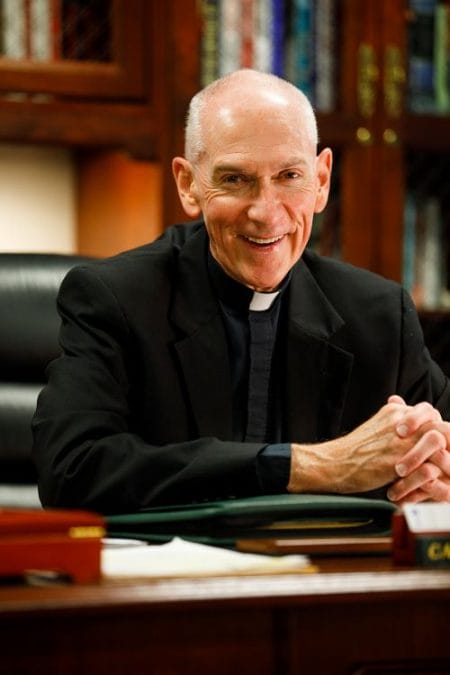 Rev. Thomas B. Curran, president of Rockhurst University