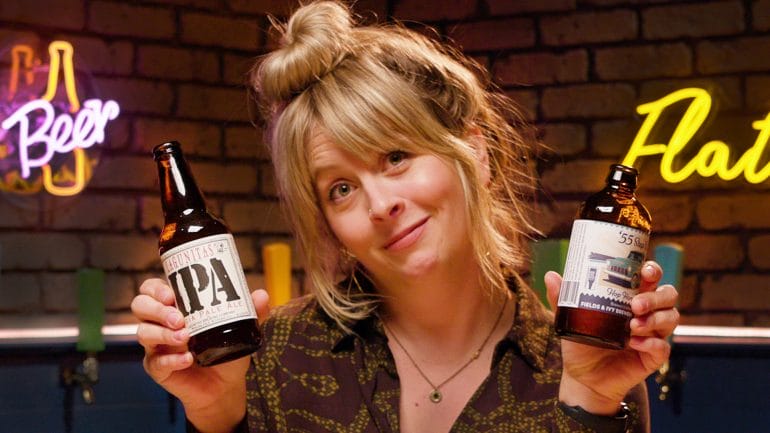 Tap List beer enthusiast Cassie Niemeyer checks out two local fresh-hopped IPAs.