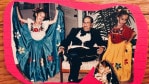 Vicky Diaz-Camacho (left) poses with her grandfather and sister. (Contributed)