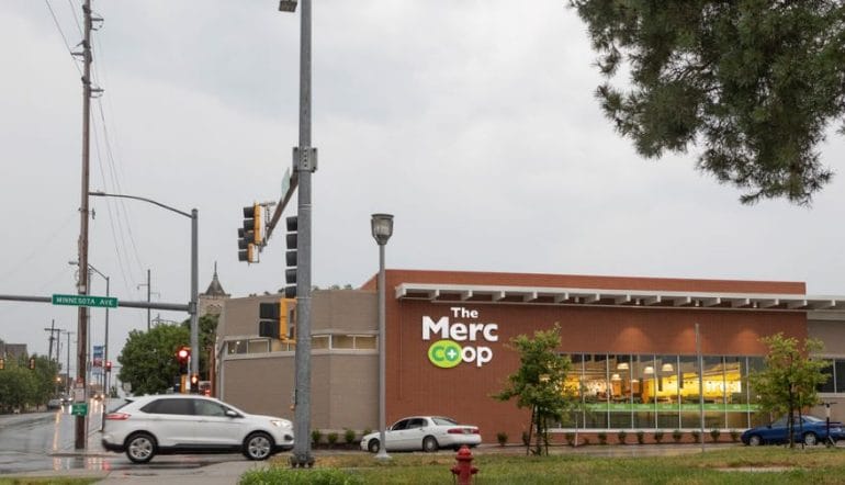 The Merc Co-op in downtown KCK is an offshoot of the Community Mercantile, founded in Lawrence in 1974.