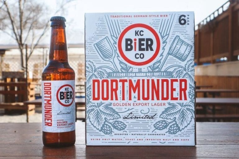 KC Bier Co.’s limited release Dortmunder.