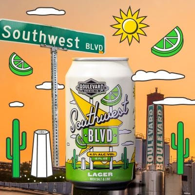 Southwest Blvd, Boulevard Brewing’s latest beer release.