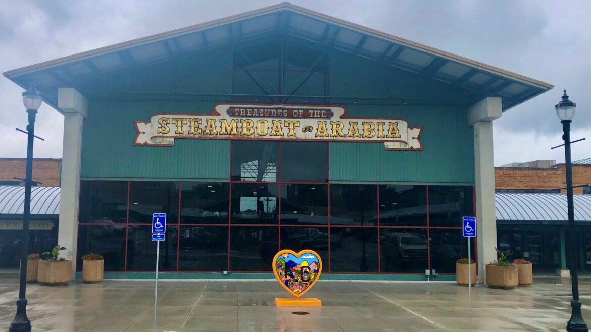 Entrance of the Steamboat Arabia Museum