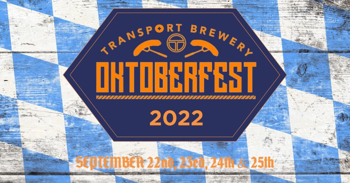 Transport Brewery's logo for its 2022 Oktoberfest.