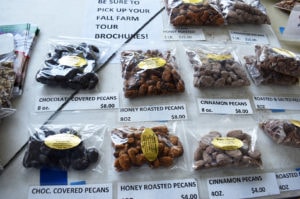 Prothe’s Pecans at the Overland Park Farmers Market.