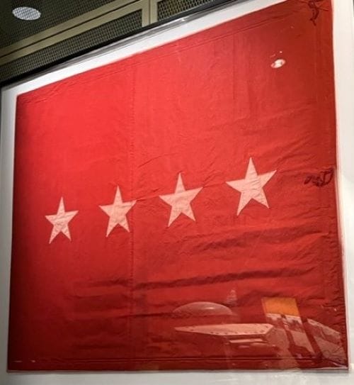 Gen. John J. Pershing’s headquarters flag.