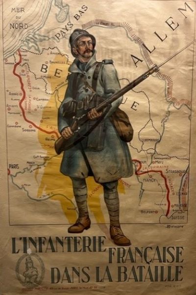 One of about 1,600 posters in the collection at the National WWI Museum and Memorial.
