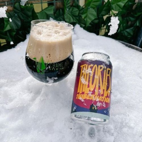 Crane’s new black lager, Theories of Hibernation.