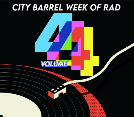 City Barrel Brewing Co.’s “Week of Rad” logo.