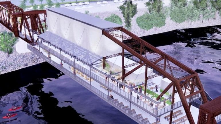 Bridge in the West Bottoms calls for it to be an entertainment and recreation destination.