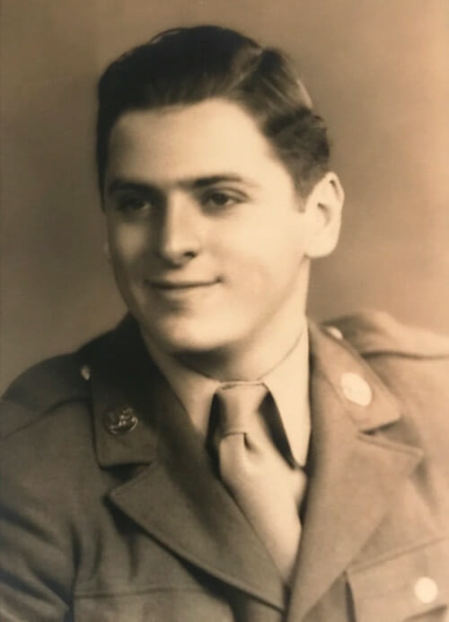 Bert Berkley in uniform.