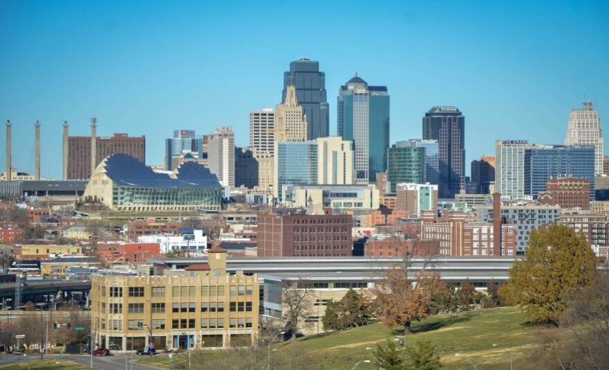 Kansas City's downtown skyline.